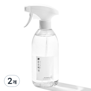 순수백과 피톤치드 프리미엄 스프레이 본품, 500ml, 2개