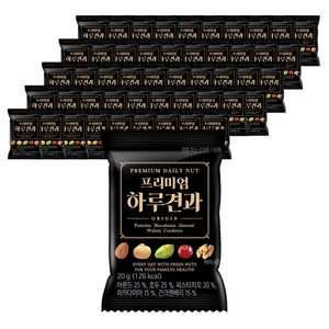 프리미엄 하루견과, 20g, 50개