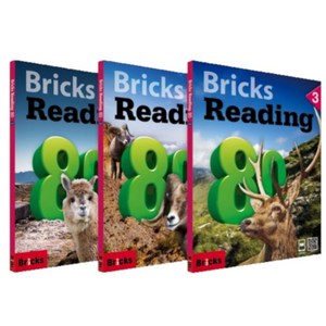 Bricks Reading 80 3권 세트 + Workbook, Bricks Education