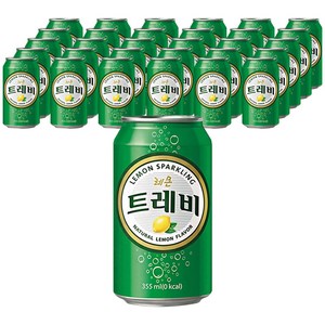 트레비 레몬 탄산수, 355ml, 48개