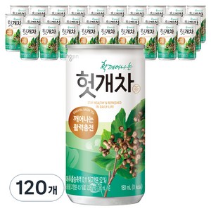 웅진 헛개차, 180ml, 120개