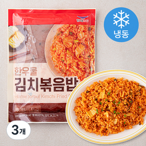 한우물 김치볶음밥 R (냉동), 280g, 3개