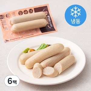 오쿡 닭가슴살 소시지 오리지날 (냉동), 100g, 6팩