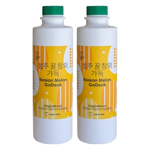 스위트컵 성주 꿀참외 가득, 1.2kg, 2개