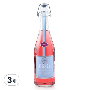 Elixia 블랙커런트맛 탄산음료, 750ml, 3개