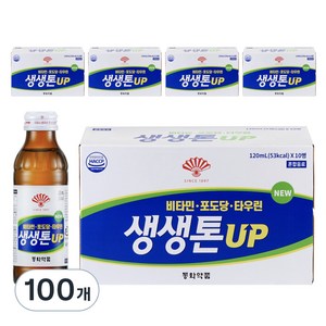 생생톤 업 에너지 음료, 120ml, 100개