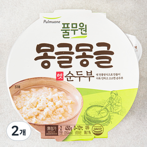 풀무원 몽글몽글 옛 순두부, 450g, 2개