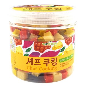 퍼피아이 셰프쿠킹 강아지 트릿 간식, 소고기 + 치즈 + 고구마, 400g, 1개