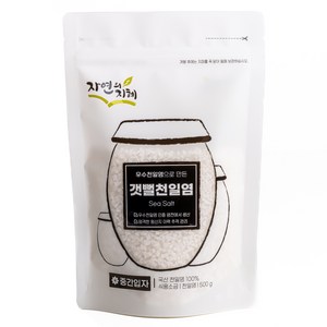 자연의지혜 갯뻘천일염, 500g, 1개