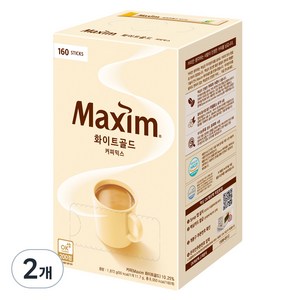 맥심 화이트 골드 커피믹스, 12g, 160개입, 2개