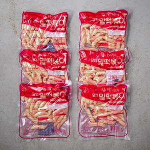 오분떡볶이 달인 밀 떡볶이떡, 320g, 6팩