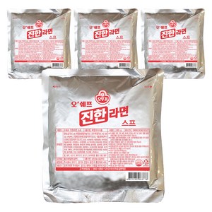 오뚜기 오쉐프 진한 라면스프, 285g, 4개