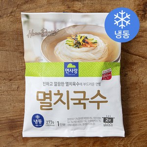 면사랑 멸치국수 1인분 (냉동), 273g, 1개