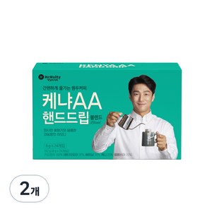 맥널티커피 케냐AA 핸드드립 블렌드 드립백커피, 24개입, 2개, 8g