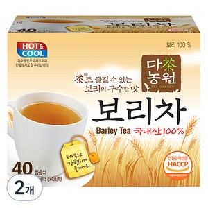 다농원 보리차, 1.5g, 40개입, 2개