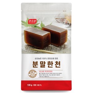 오큐비 분말한천, 100g, 1개