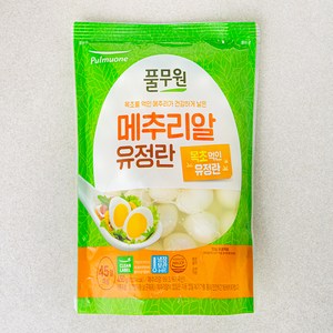 풀무원 깐메추리알 유정란, 450g, 1개