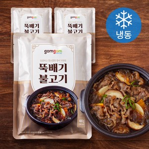 곰곰 뚝배기 불고기 (냉동), 400g, 3개