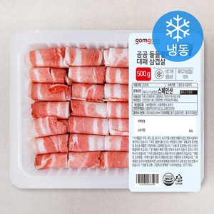 곰곰 돌돌말이 대패삼겹살 (냉동), 500g, 1개