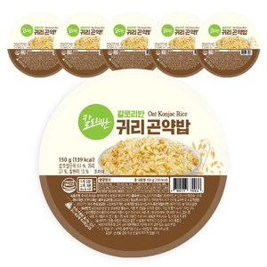 칼로리반 귀리 곤약밥, 150g, 6개