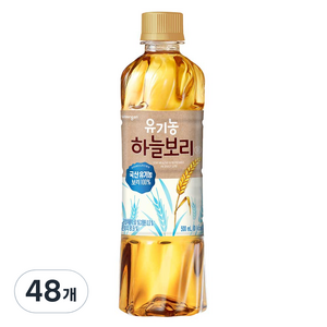 하늘보리 유기농 차 음료, 48개, 500ml