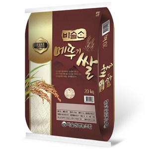 비슬산 메뚜기쌀, 20kg, 1개