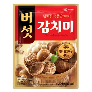 대상 버섯 감치미, 300g, 1개