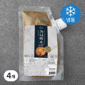 고래미 가니미소 마일드G 게장 (냉동), 400g, 4개