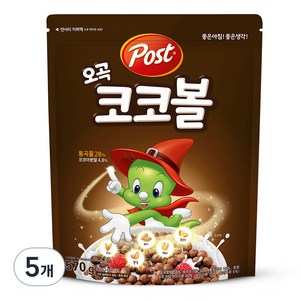 동서 포스트 오곡 코코볼, 570g, 5개