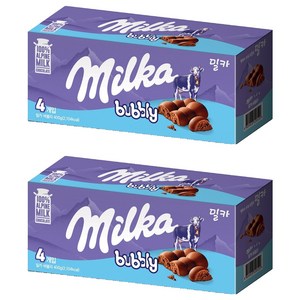 밀카 버블리 4개입, 400g, 2개