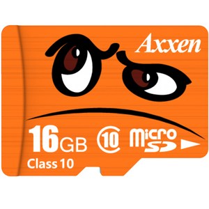 액센 프리미엄 Class10 UHS-1 캐릭터 micro SD 카드, 16GB, 1개