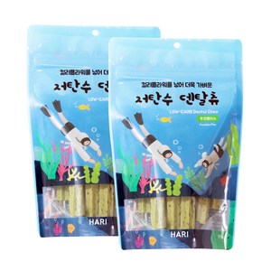 하리 저탄수 덴탈츄 후코플러스 150g, 해조류, 2개