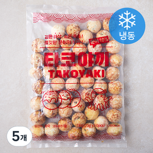 지엔씨푸드 타코야끼 50개입 (냉동), 1kg, 5개