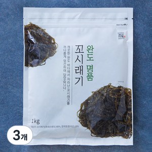 완도 명품 꼬시래기, 1kg, 3개