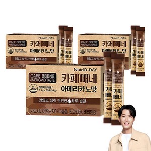 뉴트리디데이 카페빼네 아메리카노맛, 99g, 3개