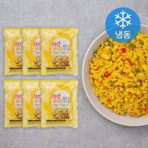 한우물 치킨카레 볶음밥 이야기 (냉동), 300g, 6개