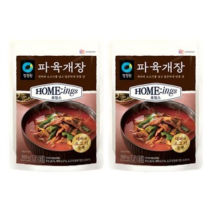 호밍스 파육개장, 500g, 2개