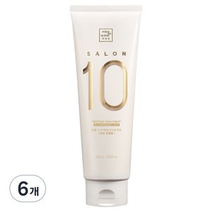 미쟝센 살롱10 단백질 트리트먼트 손상모발용, 250ml, 6개