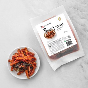 권기옥 명인 웃말 무말랭이 장아찌, 225g, 1개