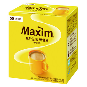 맥심 모카골드 마일드 커피믹스, 12g, 50개입, 1개