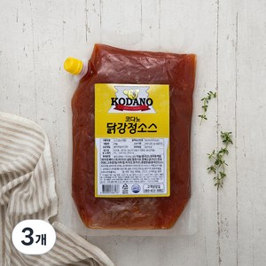 코다노 닭강정 소스, 2kg, 3개