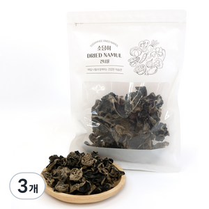 소담히 건조 흑목이버섯, 100g, 3개