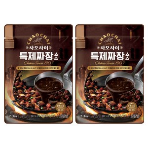 차오차이 특제짜장 소스, 165g, 2개