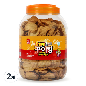 꾸이킹 왕대박꾸이킹, 550g, 2개