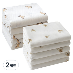 베이비앤아이 소프트 사각 천기저귀 5p+5p