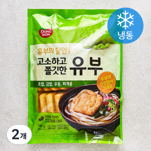 동원 유부 (냉동), 180g, 2개