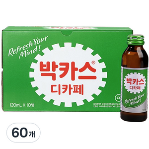 박카스 디카페 에이액, 120ml, 60개