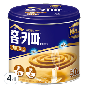 헨켈 홈키파 디 모기향, 650g, 4개