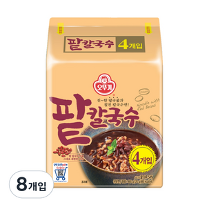 오뚜기 팥칼국수, 120g, 8개