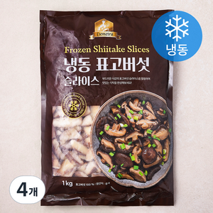 표고버섯 슬라이스 (냉동), 1kg, 4개